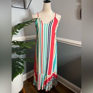 Colorful vacation dress. Gilli, size S.